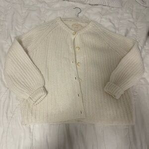 Sezane Emile Cardigan in Cream